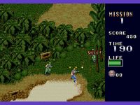 Mercs sur Sega Megadrive